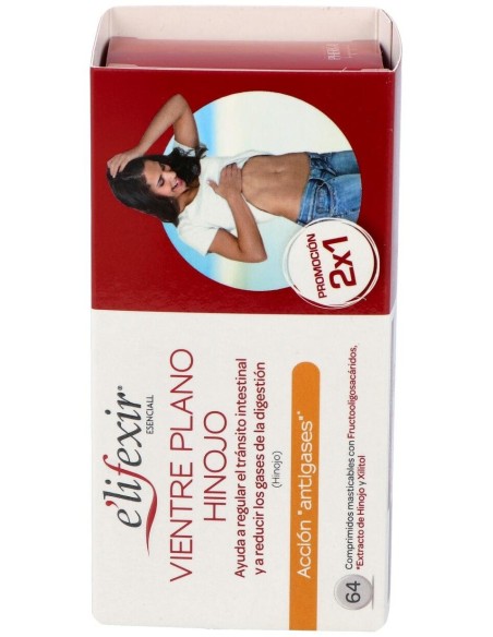 Elifexir Salud 2X1 Vientre Plano Hinojo 32+32Comp. de Elifexir