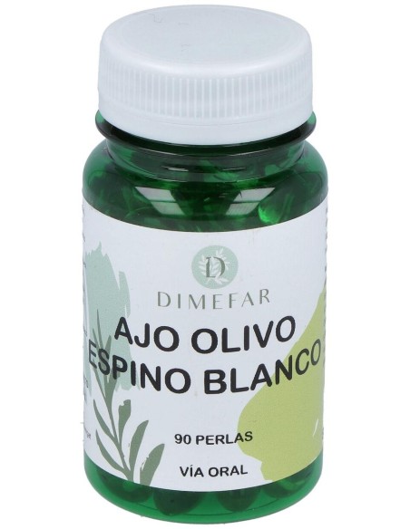 Ajo+Olivo+Espino 90Perlas de Dimefar