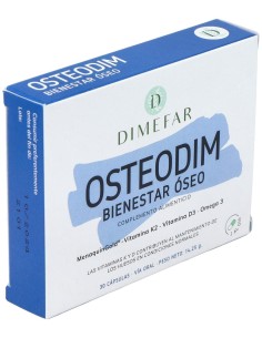 Osteodim Bienestar Oseo 30Cap. de Dimefar 2