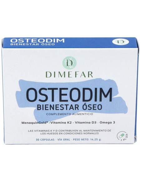 Osteodim Bienestar Oseo 30Cap. de Dimefar