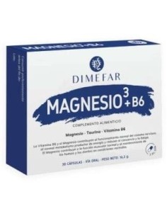 Magnesio3+B6 30Cap. de Dimefar 2