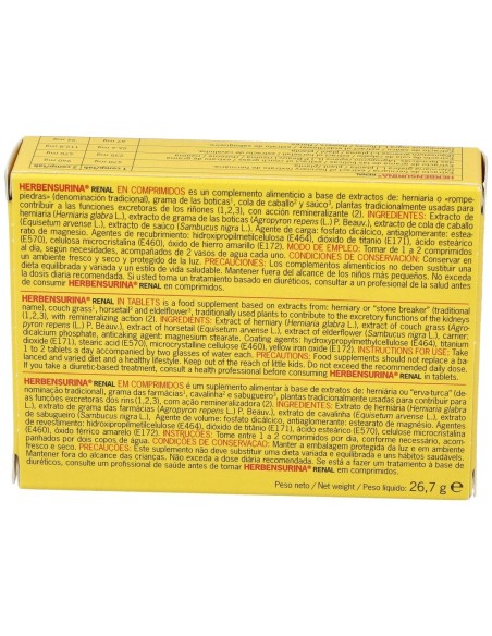 Herbensurina 30 Comprimidos de Deiters