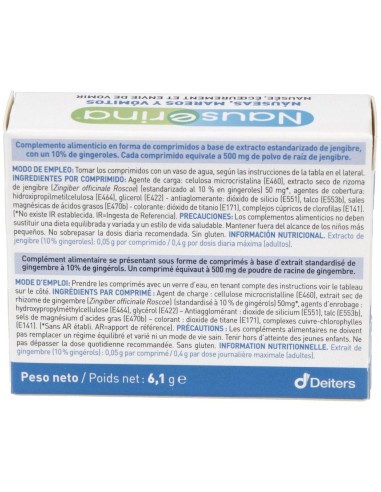 Nauserina 30Comp. de Deiters