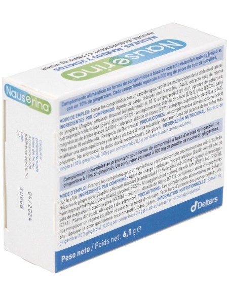Nauserina 30Comp. de Deiters