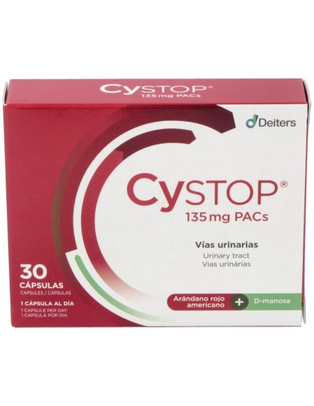 Cystop Arandano Rojo 30 capsulas - Deiters