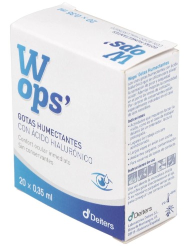 Wops Lagrima Artificial 20Monodosis de Deiters