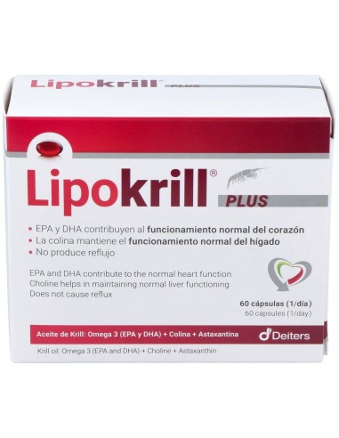 Lipokrill Plus 60Cap. de Deiters