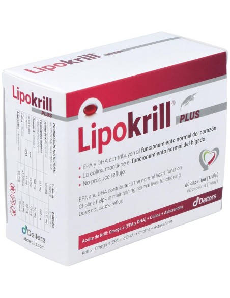 Lipokrill Plus 60Cap. de Deiters