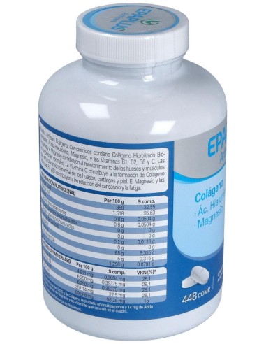 Epaplus Colageno+Hialuronico+Magnesio 448Comp. de Epa Plus