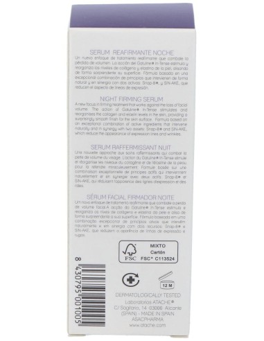 Lift Therapy Sublime Lift Night Serum 30Ml. de Atache