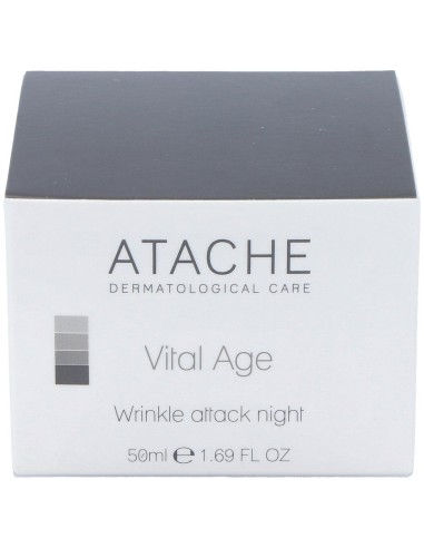 Vital Age Wrinkle Attack Night Crema 50Ml. de Atache