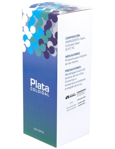 Plata Coloidal 120Ppm 200Ml. de Argenol