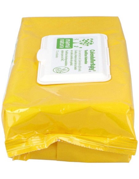 Toallitas De Calendula 72Unid. de Mama Natura