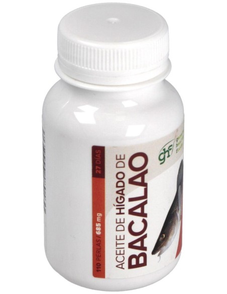 Higado De Bacalao 500Mg. 110Perlas de Ghf