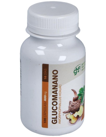 Glucomanano 600Mg. 100Cap. de Ghf