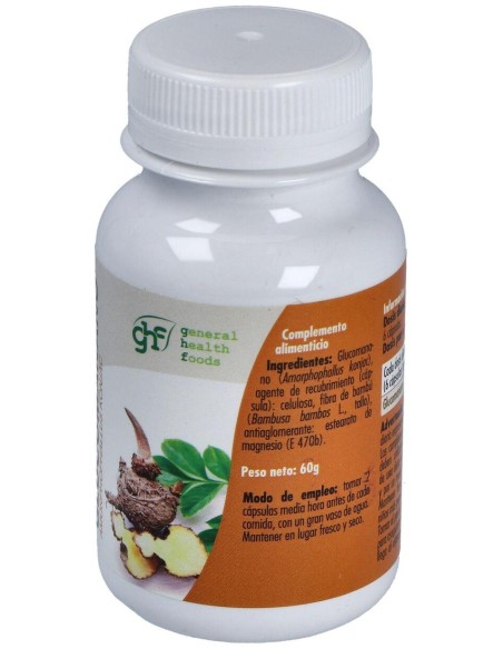 Glucomanano 600Mg. 100Cap. de Ghf