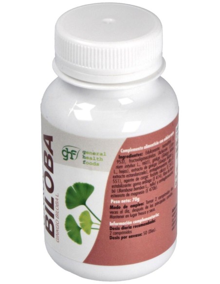 Ginkgo Biloba 700Mg. 100Comp. de Ghf