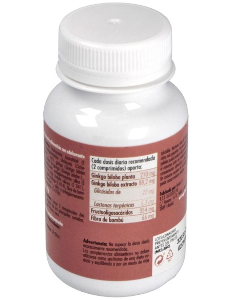 Ginkgo Biloba 700Mg. 100Comp. de Ghf