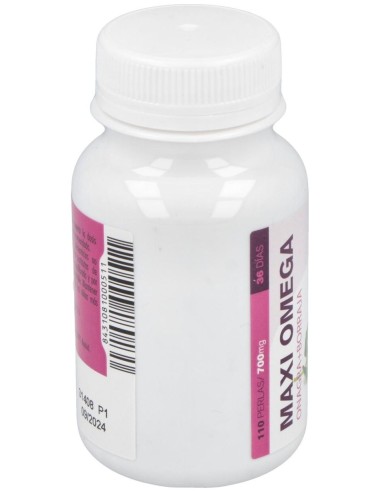 Maxi Omega Onagra Y Borraja 500Mg. 110Perlas de Ghf