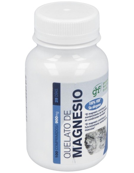 Quelato De Magnesio 100Comp. de Ghf
