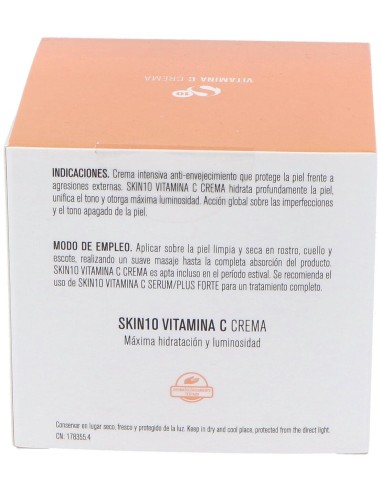 Skin10 Vitamina C Crema 50Ml. de Medichy Model