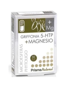Griffonia y Magnesio Microesferas 30 cápsulas - Prisma Natural