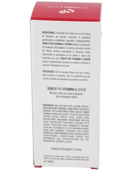 Skin10 Pro Vitamina A Serum 30Ml. de Medichy Model