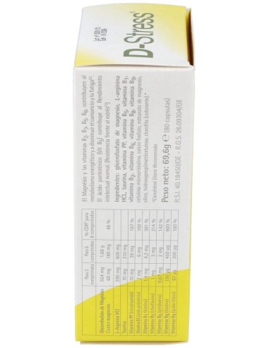D-Stress 80Comp. de Hilefarma
