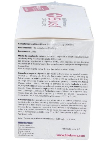 Mas Bust 130Cap. de Hilefarma