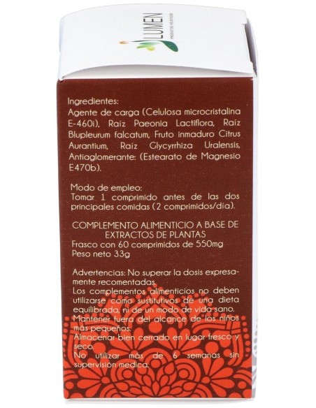 A-2 Armoniza Higado-Expulsa Calor 60Comp Fitorient de Lumen