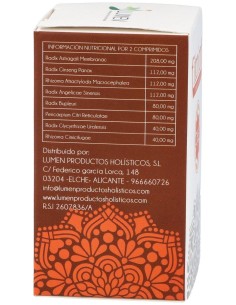 Q.B.E. Tonifica El Qi 60Comp. Fitorient de Lumen 2