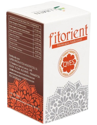 Q.Y.-E.S. Tonifica Qi Y Yang 60Comp. Fitorient de Lumen