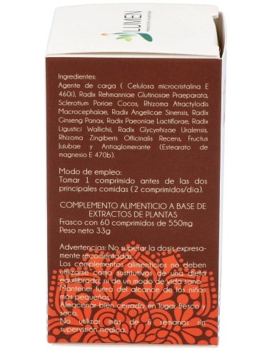 V.S.H. Vacio De Sangre En Higado 60Comp. Fitorient de Lumen