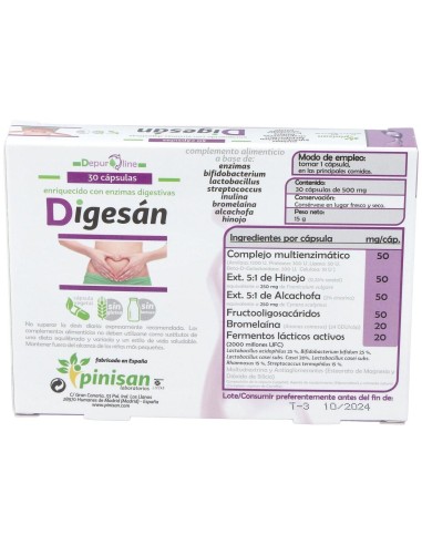 Digesan 30Cap de Pinisan