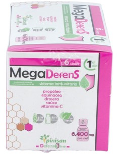 Mega Defens 6 Viales de 30 ml. de Pinisan 2