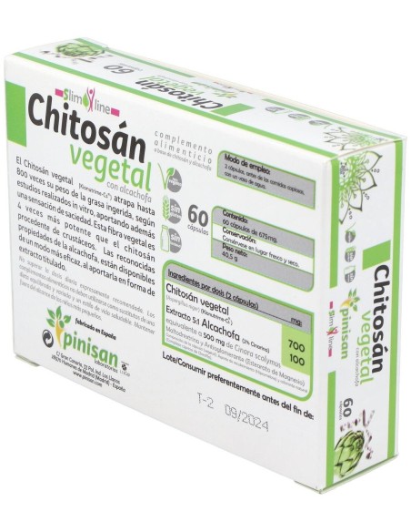 Siluplan Chitosan Vegetal 60Cap. de Pinisan