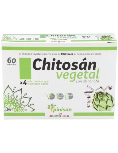 Siluplan Chitosan Vegetal 60Cap. de Pinisan