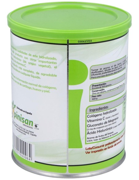 Colageno Hidrolizado 300Gr. de Pinisan
