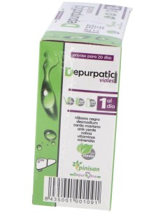 Depurpatic Unicadose 20Viales de Pinisan 2
