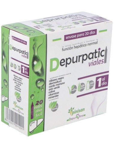 Depurpatic Unicadose 20Viales de Pinisan