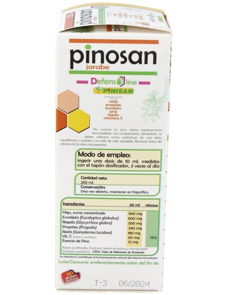 Pinosan Jarabe 250Ml. de Pinisan