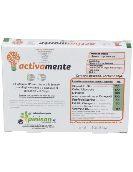 Activamente 30Cap. de Pinisan