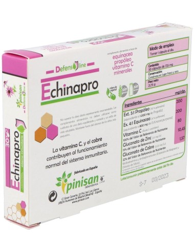 Echinapro 30Cap. de Pinisan