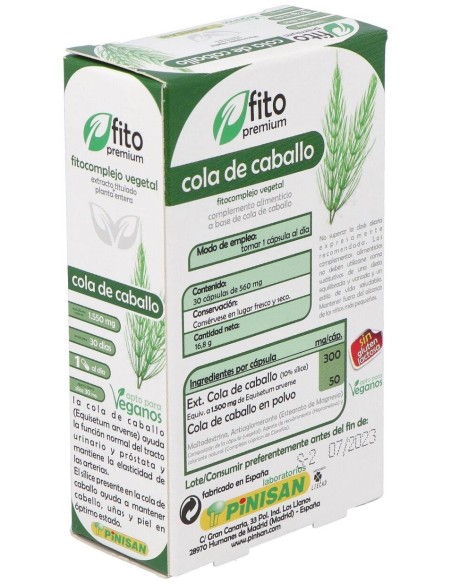 Fito Premium Cola De Caballo 30Cap. de Pinisan