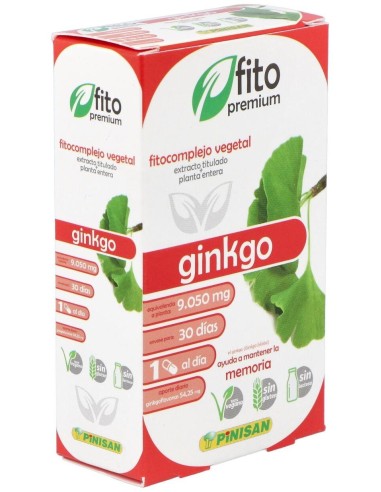 Fito Premium Ginkgo 30Cap. de Pinisan
