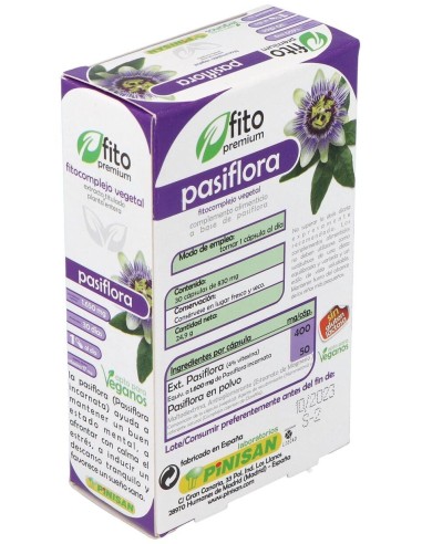 Fito Premium Pasiflora 30Cap. de Pinisan
