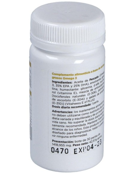 Bhealthy Omega 3 Forte 30Perlas de Biover