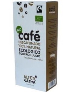 Café Descafeinado Molido Bio-Ft. 250 g de Alternativa 2