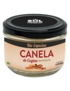 Canela Ceylan En Polvo 100Gr. Bio de Solnatural 2
