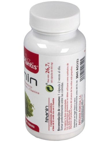 Teanin L-Teanina Plantis 60Cap de Artesania